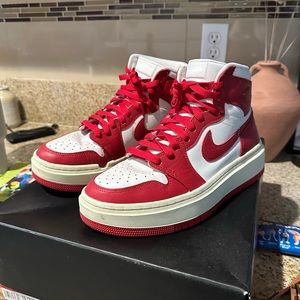 Brand new Nike high top Elevate platform Jordan’s